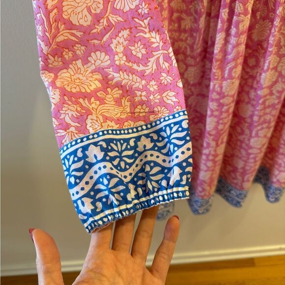 ✨ SZ Blockprints Boho Floral Dress from Tuckernuck - Like New! ✨ - Picture 3 of 10